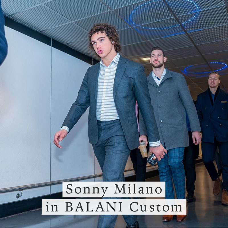 Sonny Milano in BALANI Custom